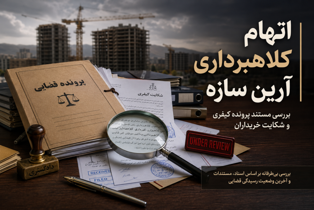 پرونده کلاهبرداری آرین سازه در سال 1405